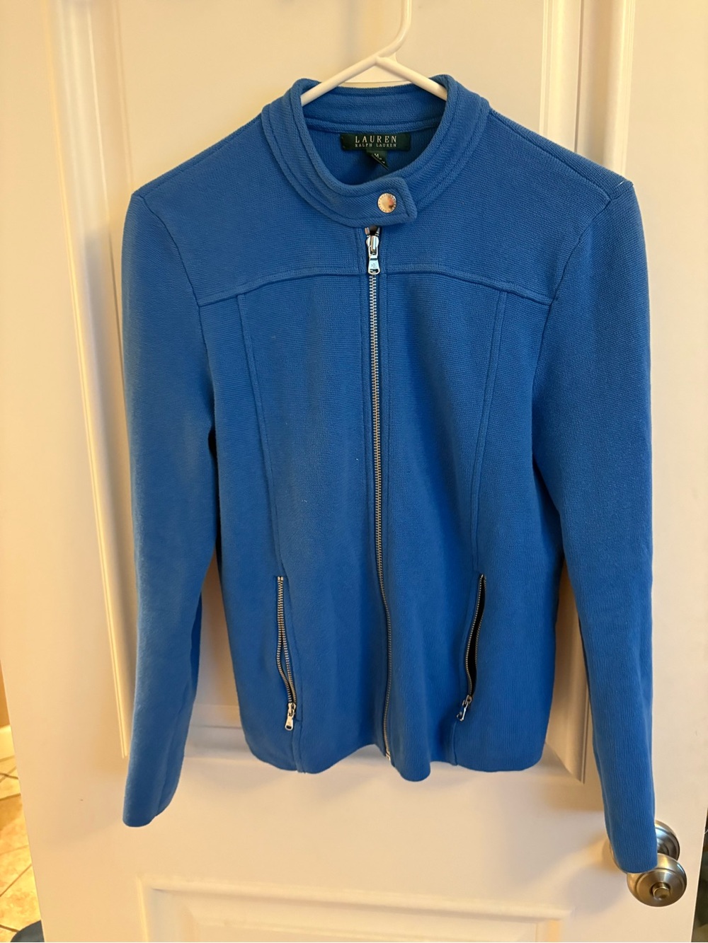 Ralph Lauren blue sweater jacket